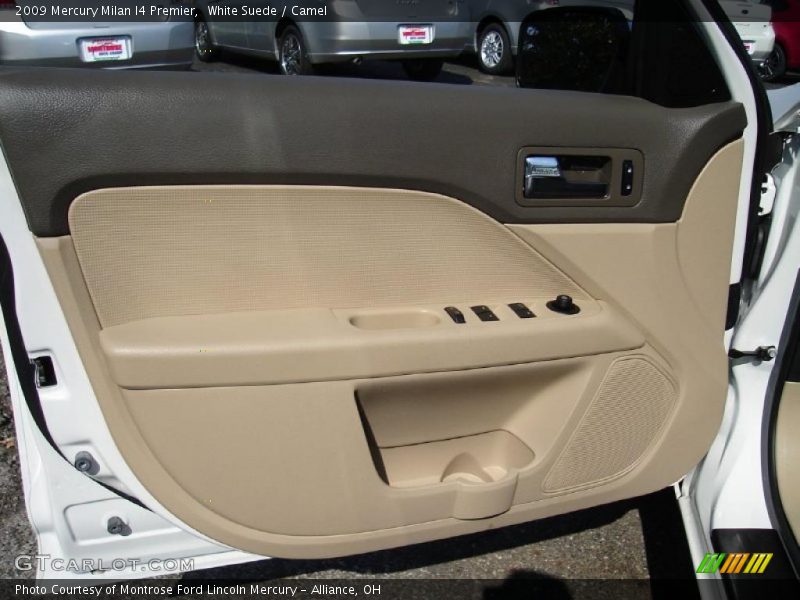 White Suede / Camel 2009 Mercury Milan I4 Premier