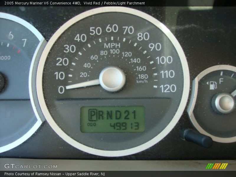 Vivid Red / Pebble/Light Parchment 2005 Mercury Mariner V6 Convenience 4WD