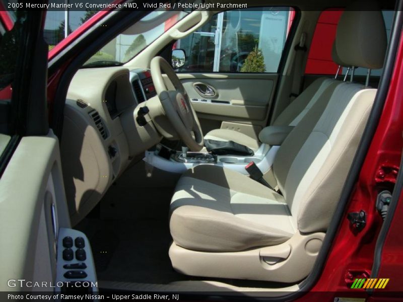 Vivid Red / Pebble/Light Parchment 2005 Mercury Mariner V6 Convenience 4WD