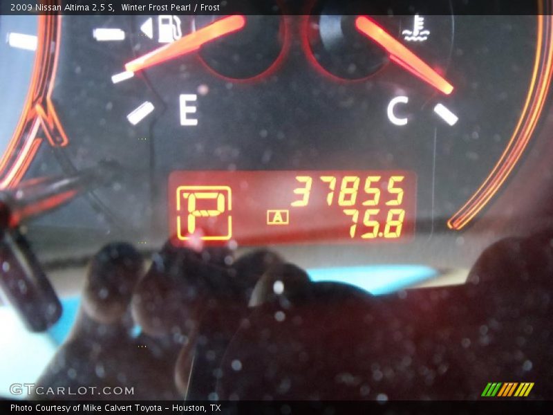 Winter Frost Pearl / Frost 2009 Nissan Altima 2.5 S