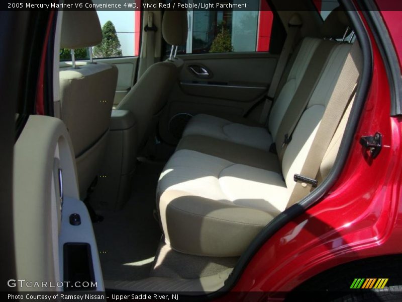 Vivid Red / Pebble/Light Parchment 2005 Mercury Mariner V6 Convenience 4WD