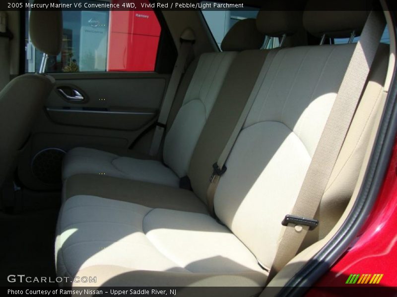 Vivid Red / Pebble/Light Parchment 2005 Mercury Mariner V6 Convenience 4WD