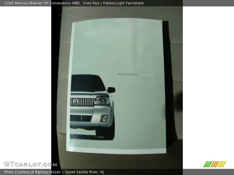 Vivid Red / Pebble/Light Parchment 2005 Mercury Mariner V6 Convenience 4WD