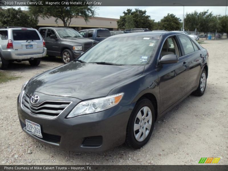 Magnetic Gray Metallic / Ash Gray 2010 Toyota Camry LE