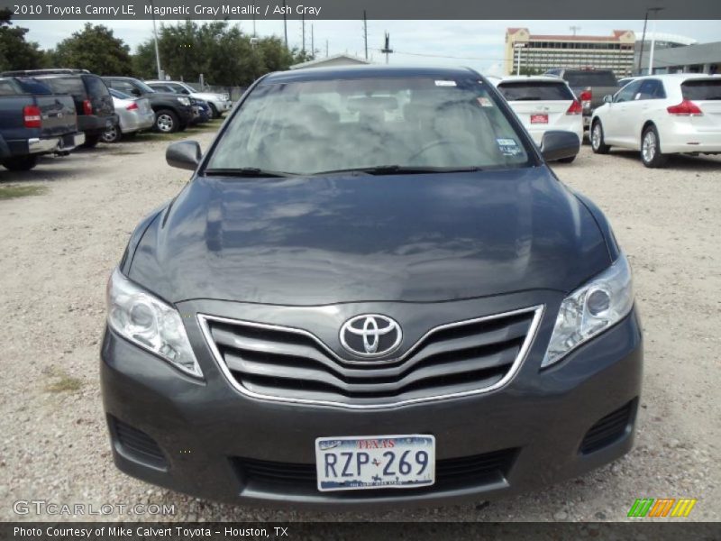 Magnetic Gray Metallic / Ash Gray 2010 Toyota Camry LE