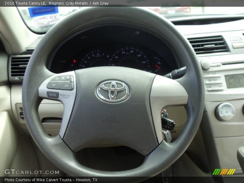 Magnetic Gray Metallic / Ash Gray 2010 Toyota Camry LE