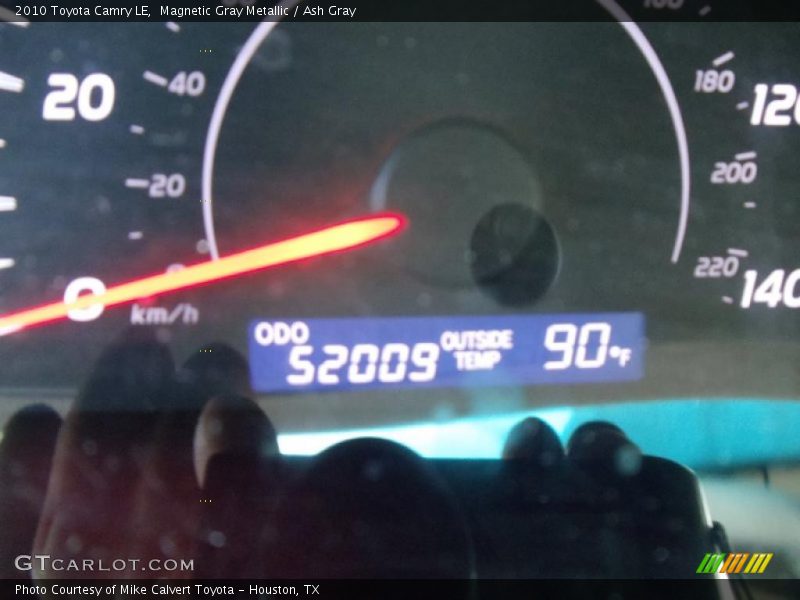 Magnetic Gray Metallic / Ash Gray 2010 Toyota Camry LE