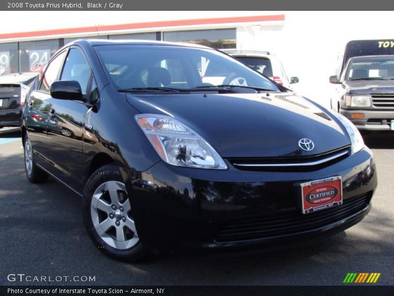 Black / Gray 2008 Toyota Prius Hybrid