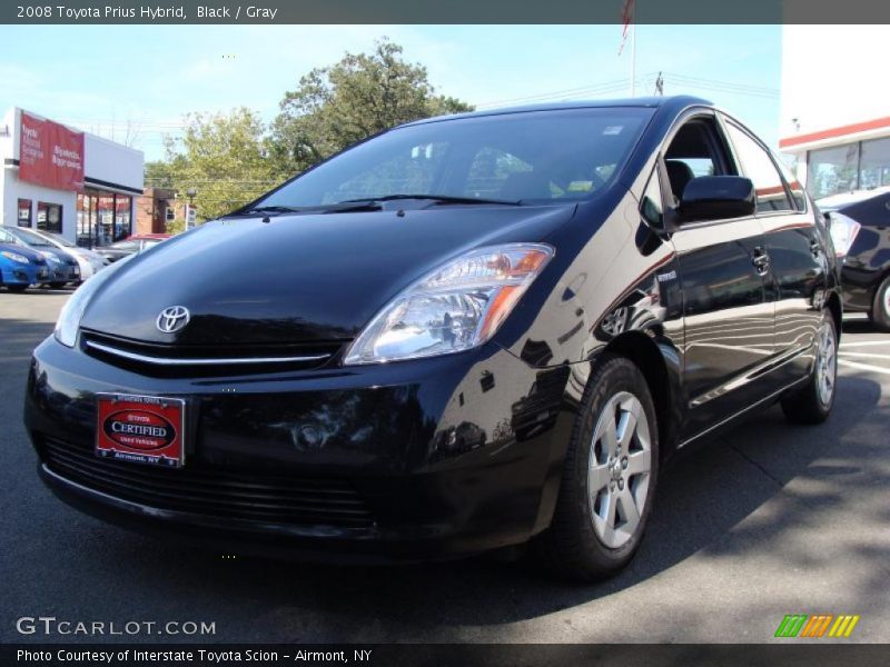 Black / Gray 2008 Toyota Prius Hybrid
