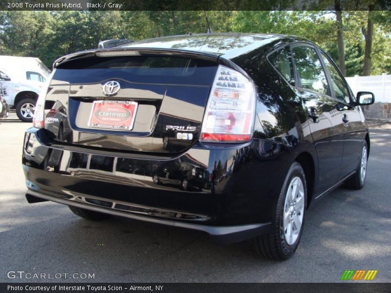 Black / Gray 2008 Toyota Prius Hybrid