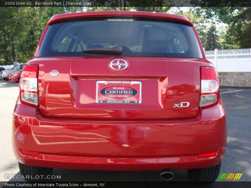 Barcelona Red / Charcoal Gray 2009 Scion xD
