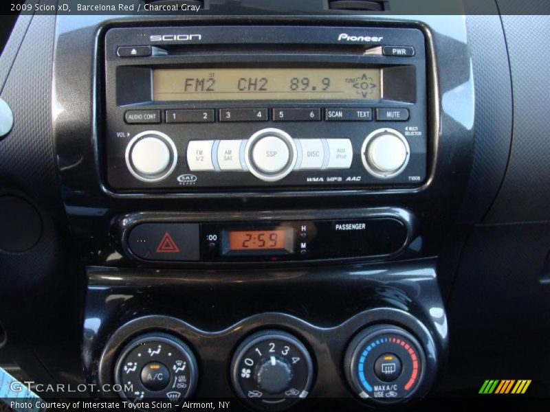 Barcelona Red / Charcoal Gray 2009 Scion xD