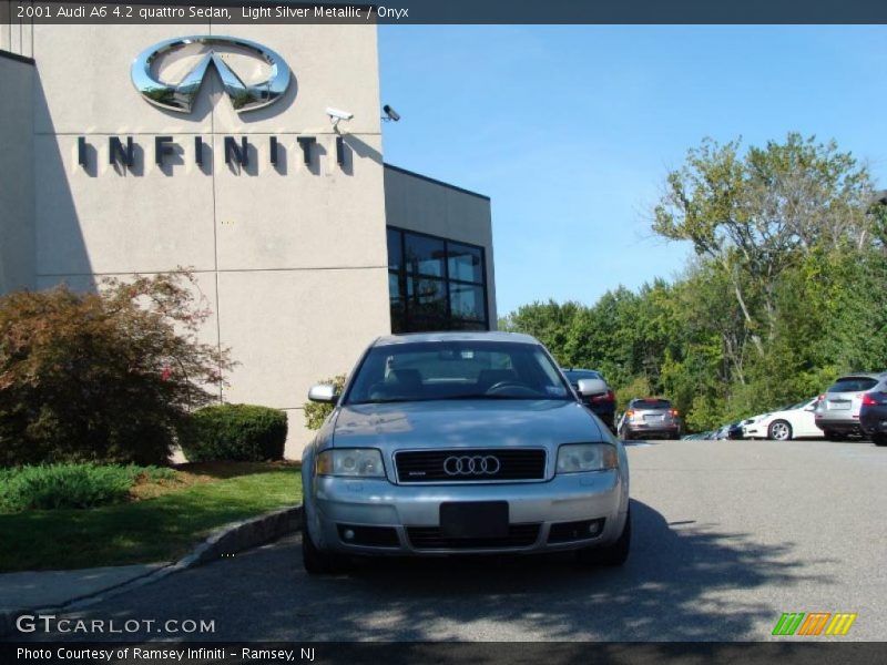 Light Silver Metallic / Onyx 2001 Audi A6 4.2 quattro Sedan