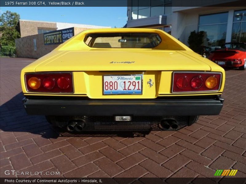 Yellow/Black / Black 1975 Ferrari 308 GT4