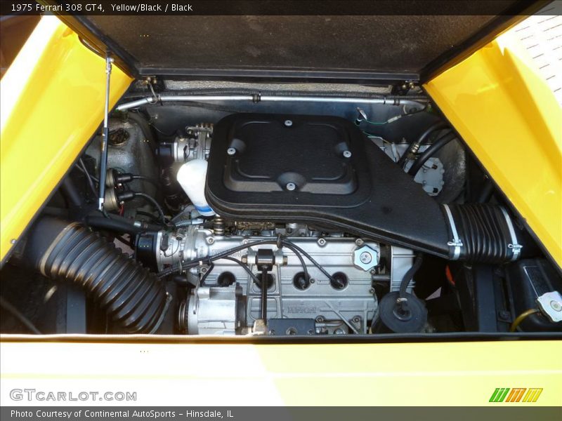 Yellow/Black / Black 1975 Ferrari 308 GT4
