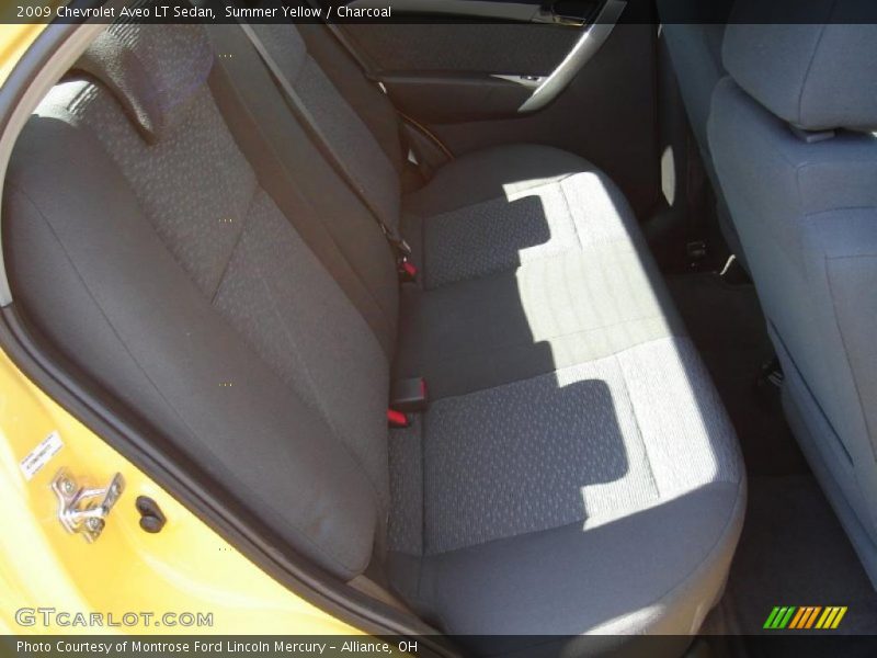 Summer Yellow / Charcoal 2009 Chevrolet Aveo LT Sedan