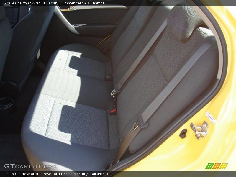 Summer Yellow / Charcoal 2009 Chevrolet Aveo LT Sedan