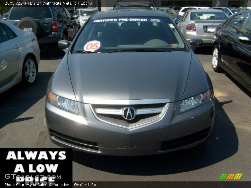 Anthracite Metallic / Ebony 2005 Acura TL 3.2