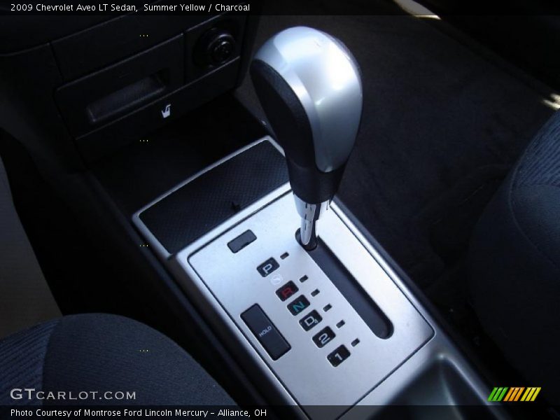 Summer Yellow / Charcoal 2009 Chevrolet Aveo LT Sedan