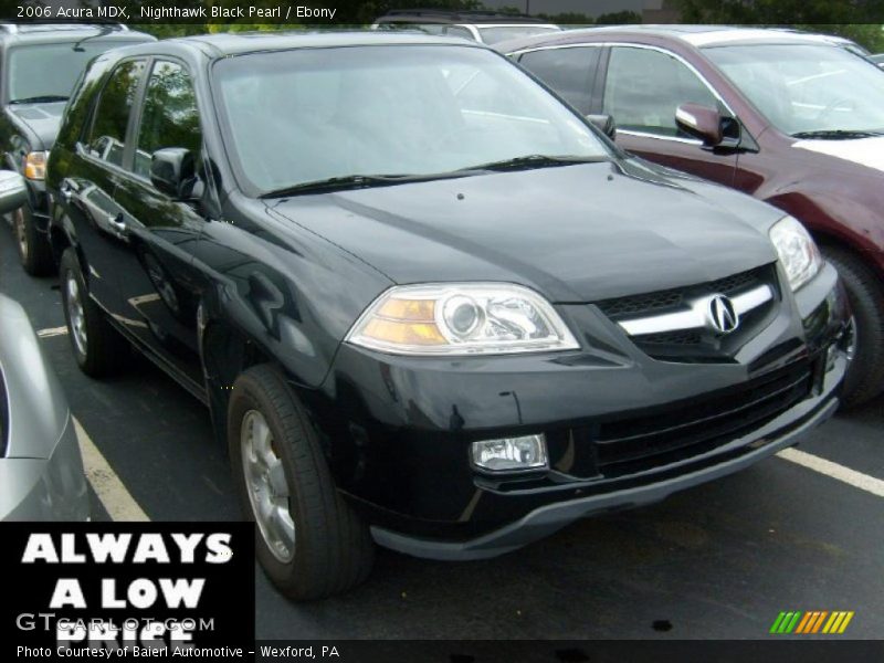 Nighthawk Black Pearl / Ebony 2006 Acura MDX