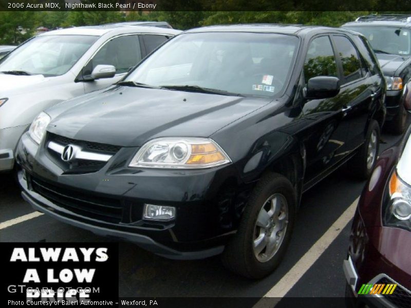 Nighthawk Black Pearl / Ebony 2006 Acura MDX