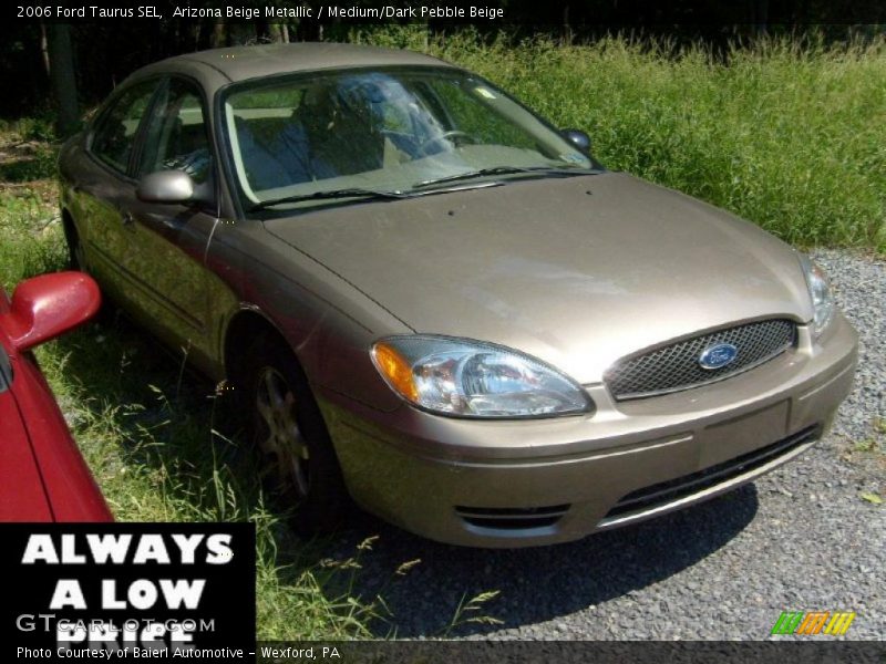 Arizona Beige Metallic / Medium/Dark Pebble Beige 2006 Ford Taurus SEL