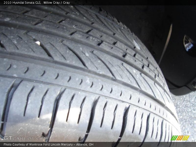 Willow Gray / Gray 2010 Hyundai Sonata GLS