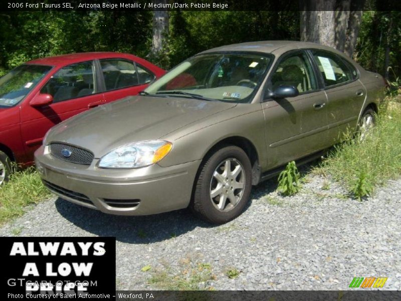 Arizona Beige Metallic / Medium/Dark Pebble Beige 2006 Ford Taurus SEL