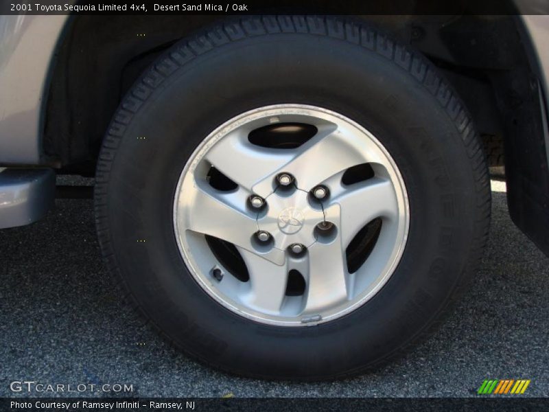 Desert Sand Mica / Oak 2001 Toyota Sequoia Limited 4x4