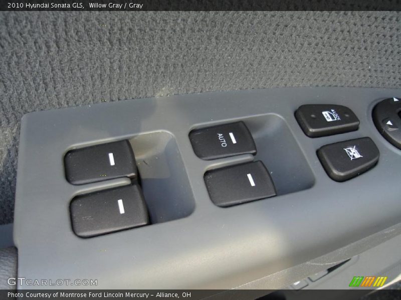 Willow Gray / Gray 2010 Hyundai Sonata GLS