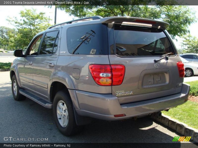 Desert Sand Mica / Oak 2001 Toyota Sequoia Limited 4x4
