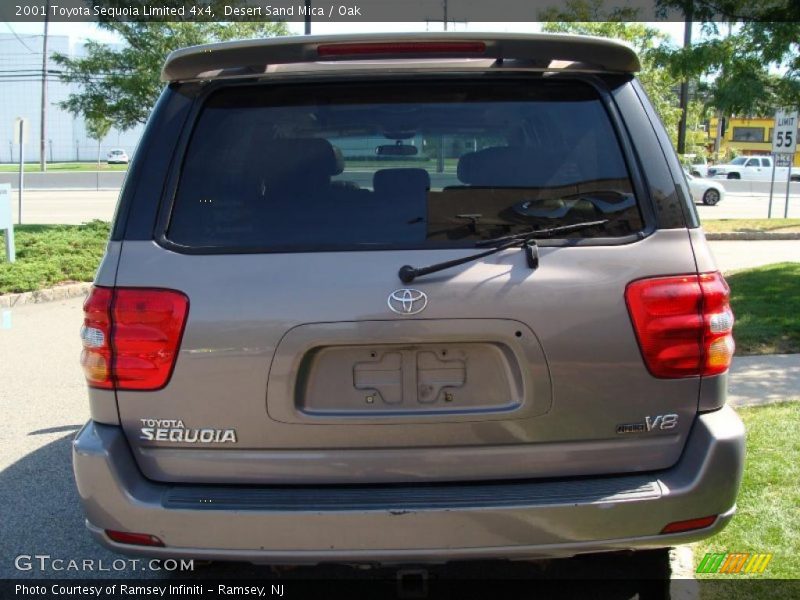 Desert Sand Mica / Oak 2001 Toyota Sequoia Limited 4x4