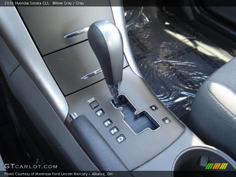 Willow Gray / Gray 2010 Hyundai Sonata GLS