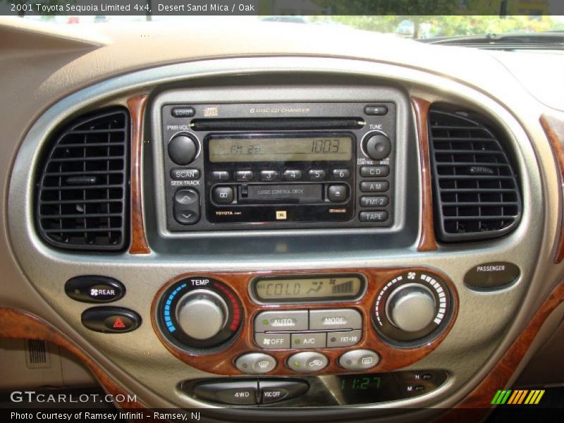 Desert Sand Mica / Oak 2001 Toyota Sequoia Limited 4x4