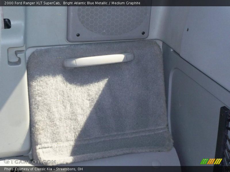 Bright Atlantic Blue Metallic / Medium Graphite 2000 Ford Ranger XLT SuperCab