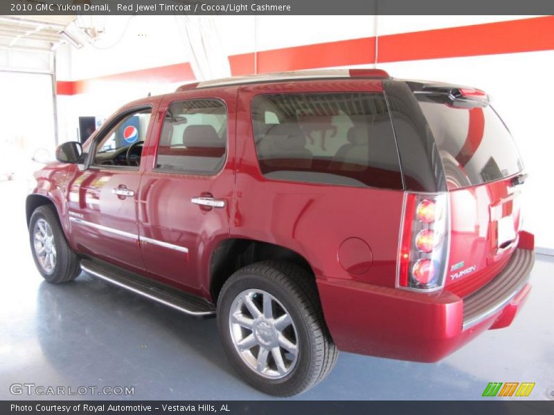 Red Jewel Tintcoat / Cocoa/Light Cashmere 2010 GMC Yukon Denali