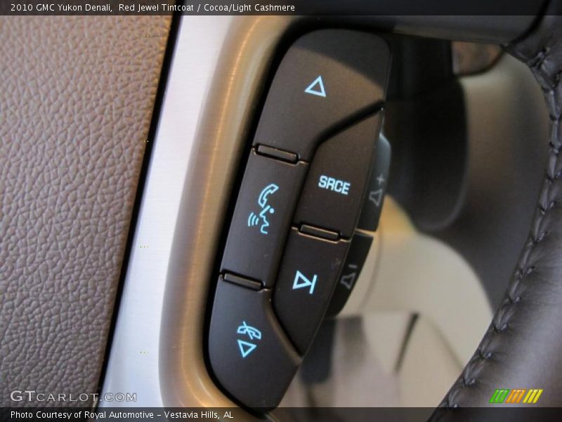 Red Jewel Tintcoat / Cocoa/Light Cashmere 2010 GMC Yukon Denali