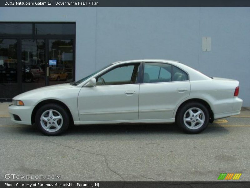 Dover White Pearl / Tan 2002 Mitsubishi Galant LS