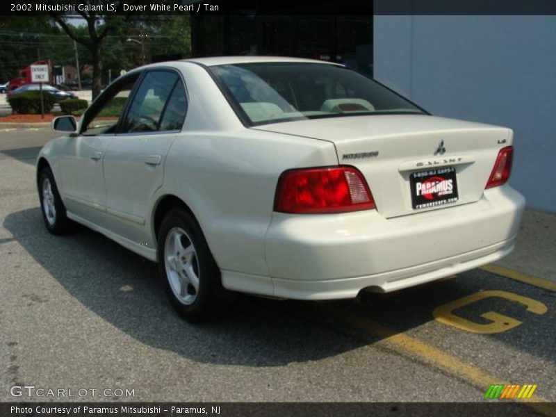 Dover White Pearl / Tan 2002 Mitsubishi Galant LS