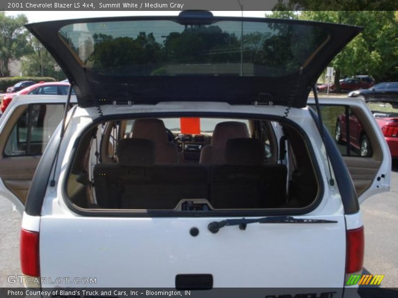 Summit White / Medium Gray 2001 Chevrolet Blazer LS 4x4