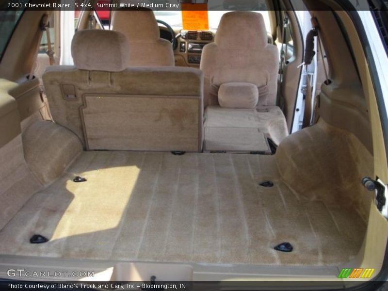 Summit White / Medium Gray 2001 Chevrolet Blazer LS 4x4
