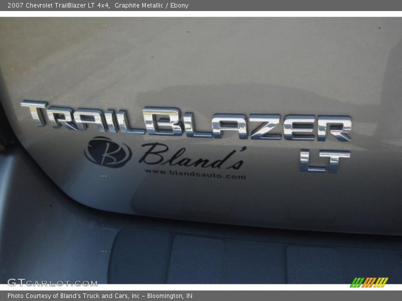 Graphite Metallic / Ebony 2007 Chevrolet TrailBlazer LT 4x4