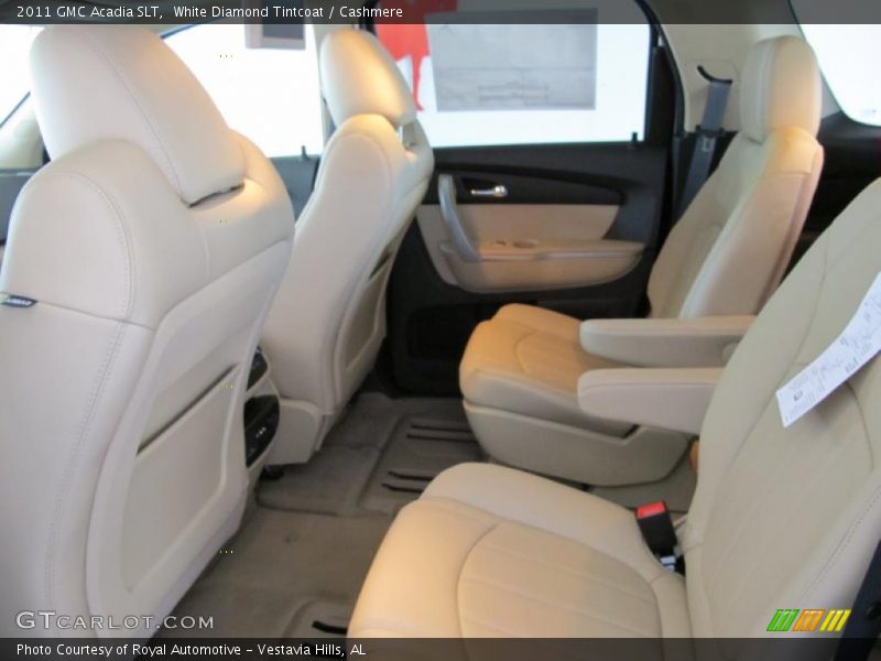 White Diamond Tintcoat / Cashmere 2011 GMC Acadia SLT