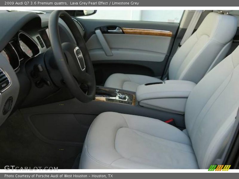 Lava Grey Pearl Effect / Limestone Grey 2009 Audi Q7 3.6 Premium quattro