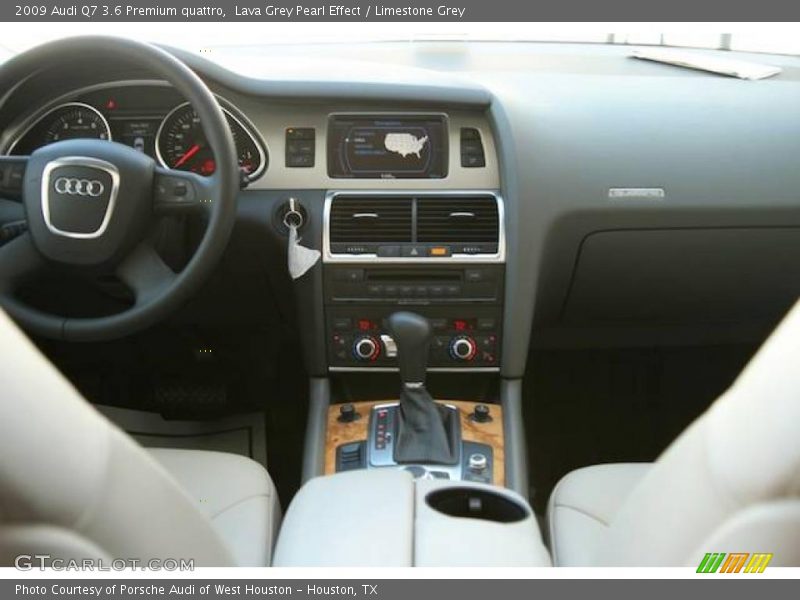 Lava Grey Pearl Effect / Limestone Grey 2009 Audi Q7 3.6 Premium quattro