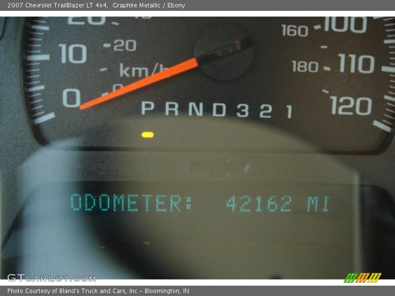 Graphite Metallic / Ebony 2007 Chevrolet TrailBlazer LT 4x4