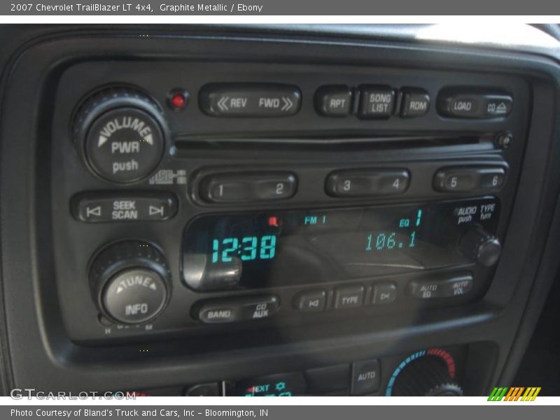 Graphite Metallic / Ebony 2007 Chevrolet TrailBlazer LT 4x4