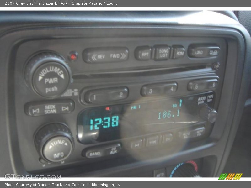 Graphite Metallic / Ebony 2007 Chevrolet TrailBlazer LT 4x4
