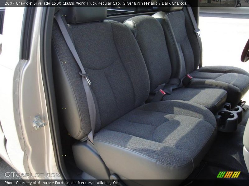 Silver Birch Metallic / Dark Charcoal 2007 Chevrolet Silverado 1500 Classic Work Truck Regular Cab