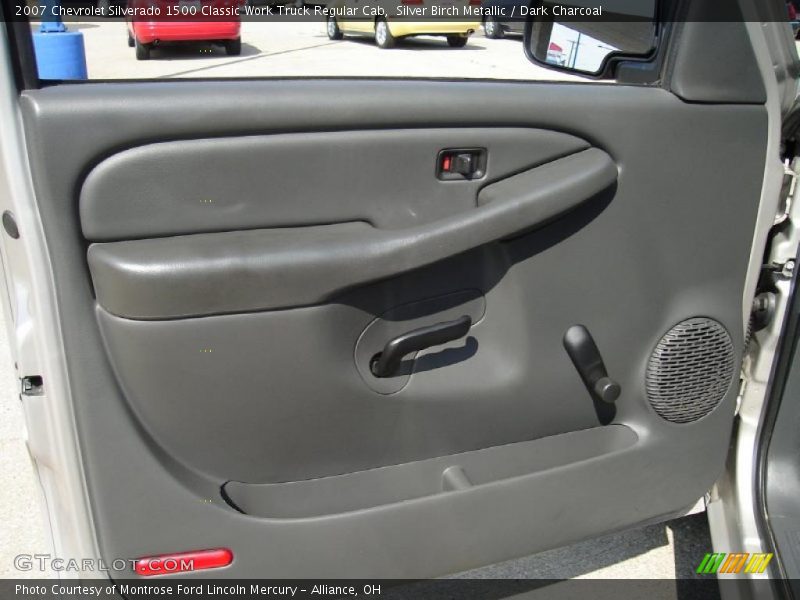 Silver Birch Metallic / Dark Charcoal 2007 Chevrolet Silverado 1500 Classic Work Truck Regular Cab